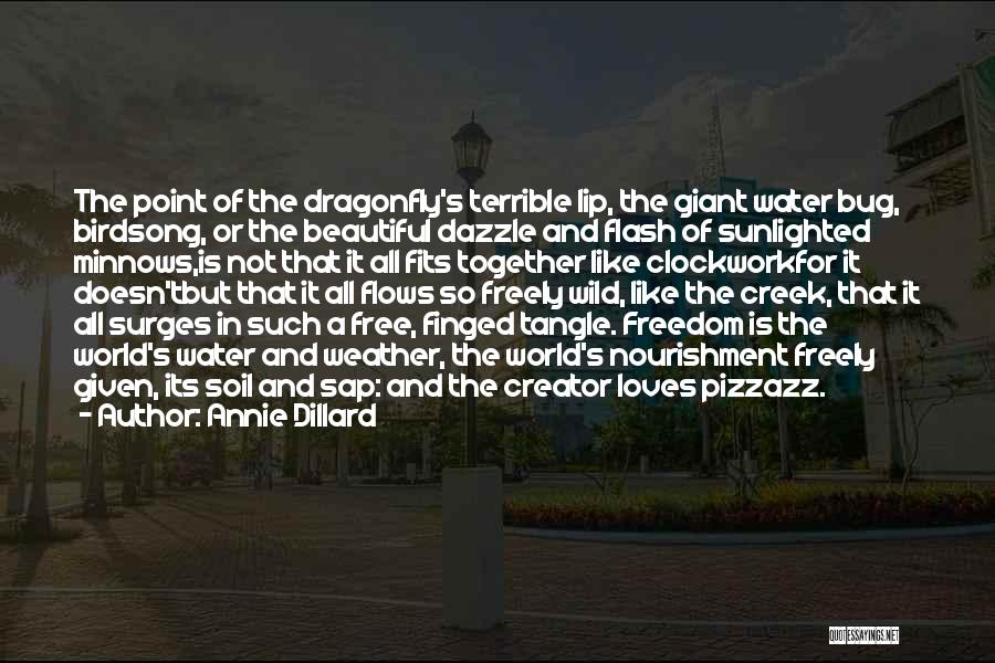 Clockwork Quotes By Annie Dillard