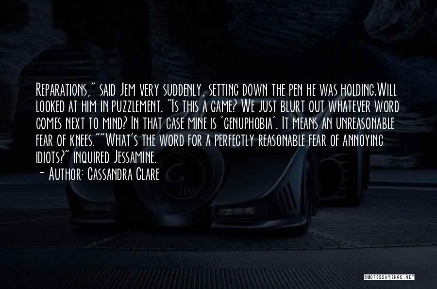 Clockwork Quotes By Cassandra Clare