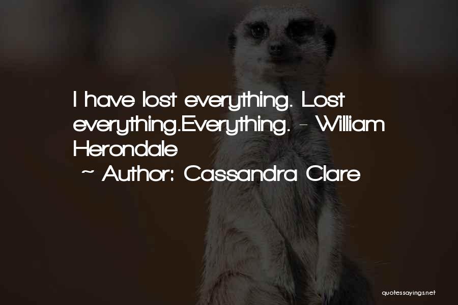 Clockwork Quotes By Cassandra Clare