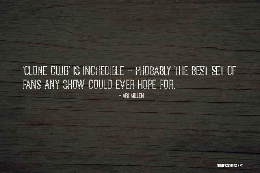 Clone Club Quotes By Ari Millen Clone Club Quotes By Ari Millen