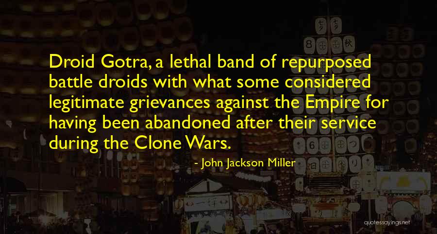 Clone Wars Clone Quotes By John Jackson Miller Clone Wars Clone Quotes By John Jackson Miller