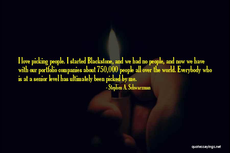 Cloonan Tree Quotes By Stephen A. Schwarzman