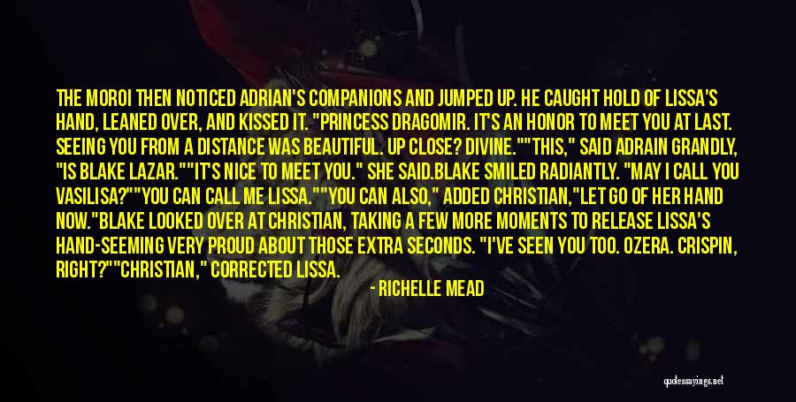 Close Call Quotes By Richelle Mead