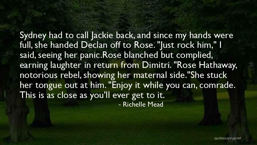 Close Call Quotes By Richelle Mead