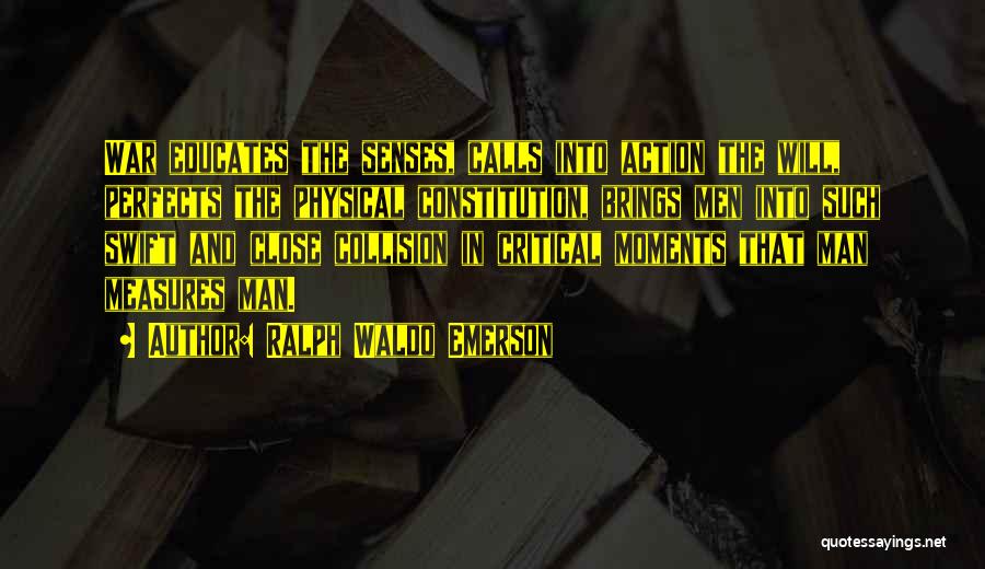 Close Calls Quotes By Ralph Waldo Emerson