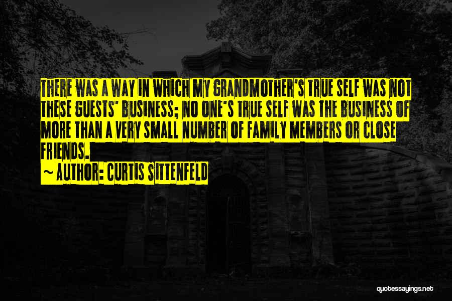 Close Family Members Quotes By Curtis Sittenfeld