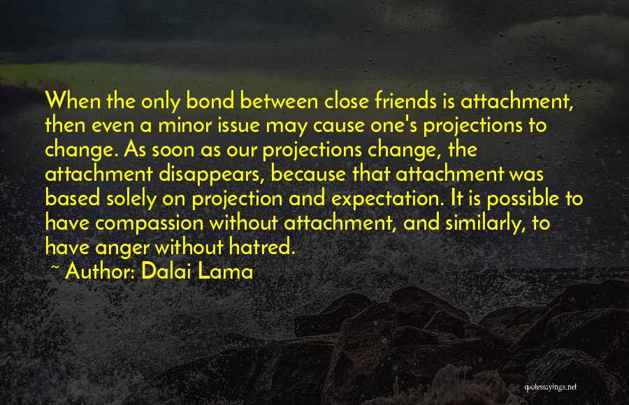 Close Friends Only Quotes By Dalai Lama