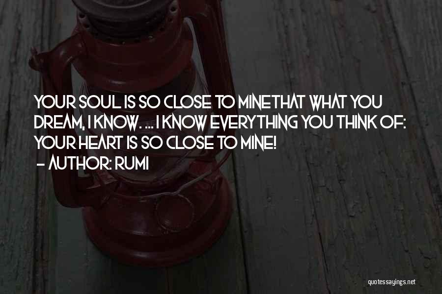 Close Friendship Quotes By Rumi