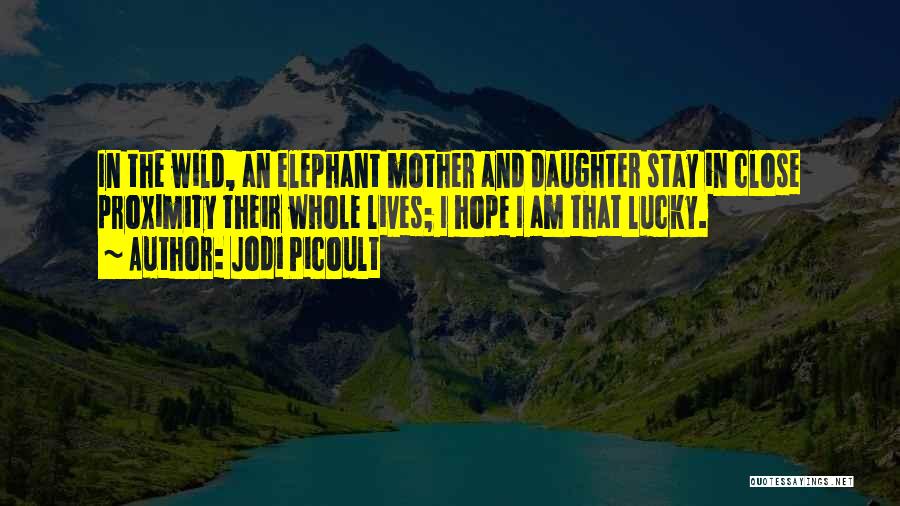 Close Mother And Daughter Quotes By Jodi Picoult