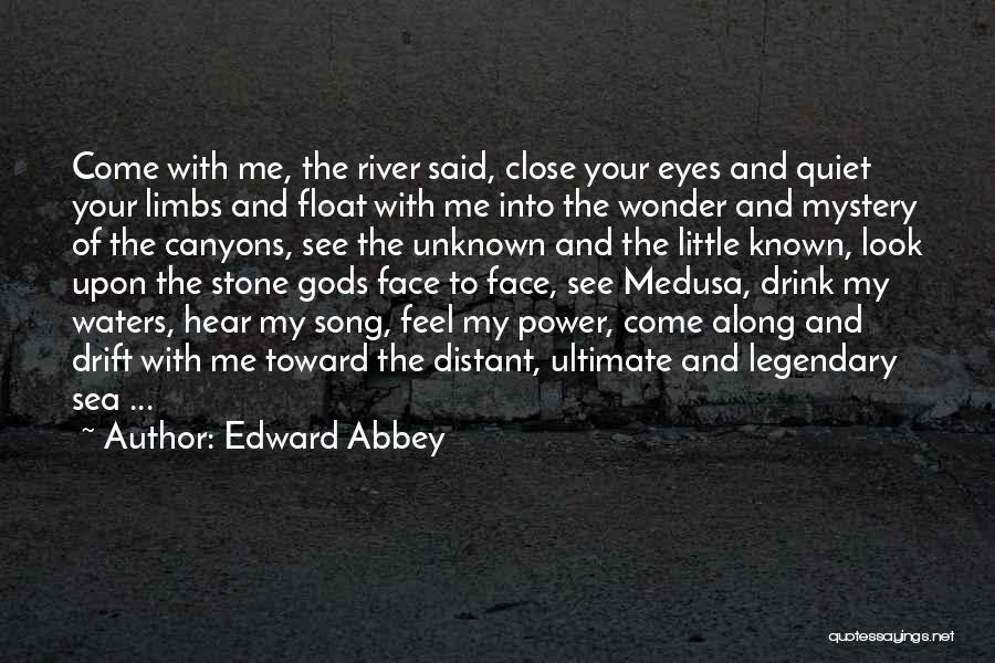 Close My Eye Quotes By Edward Abbey