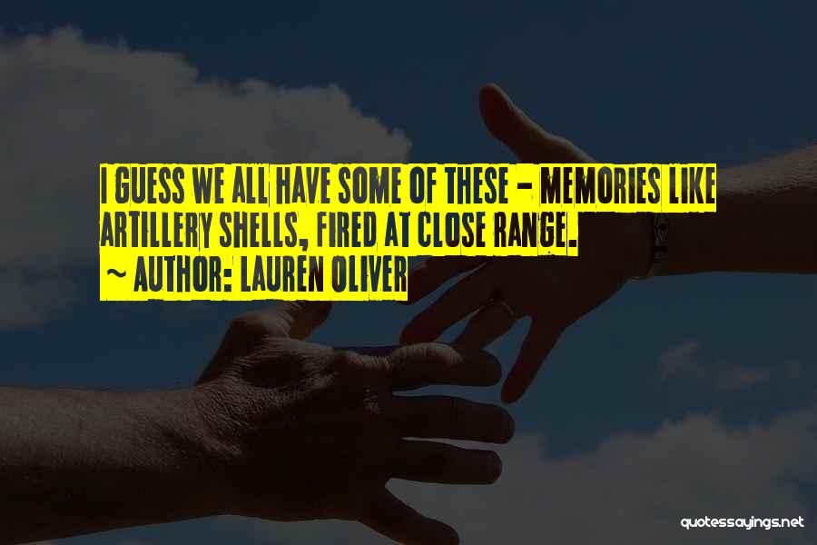 Close Range Quotes By Lauren Oliver