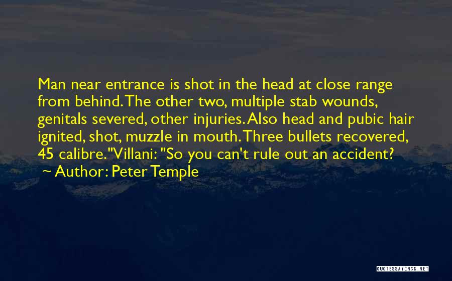 Close Range Quotes By Peter Temple