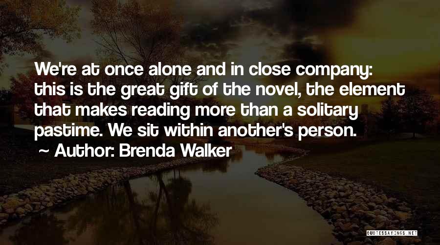 Close Reading Quotes By Brenda Walker
