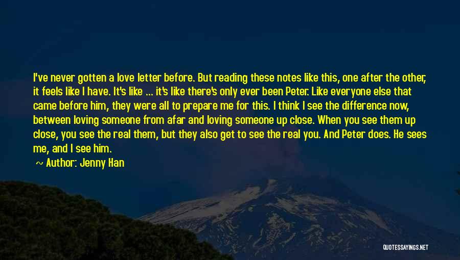 Close Reading Quotes By Jenny Han