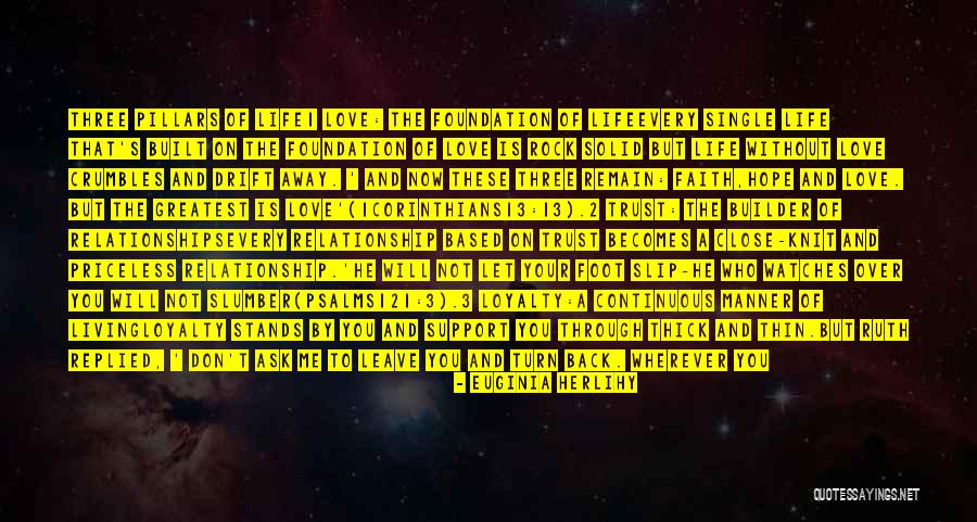 Close Relationship Quotes By Euginia Herlihy Close Relationship Quotes By Euginia Herlihy