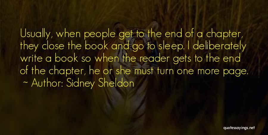 Close This Chapter Quotes By Sidney Sheldon