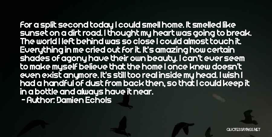 Close To Break Up Quotes By Damien Echols