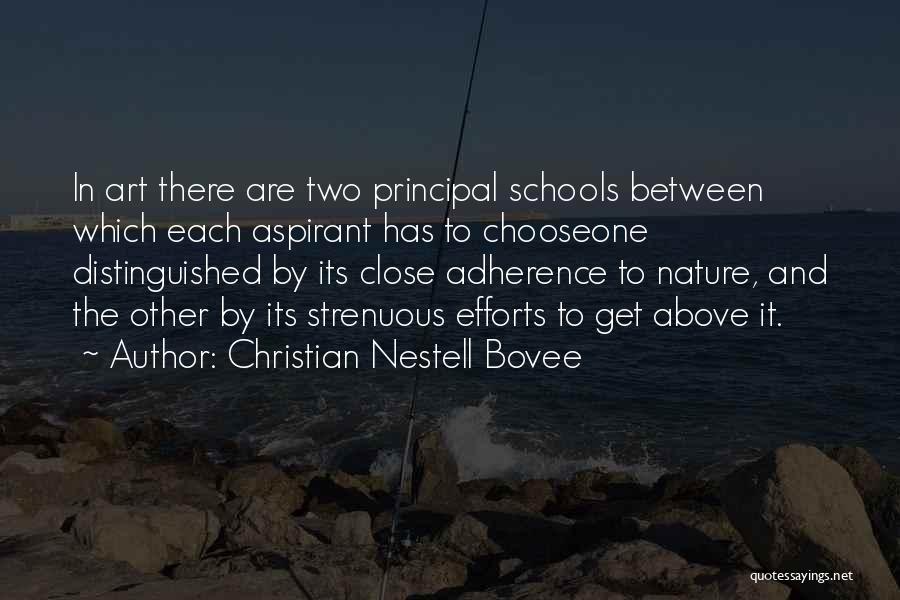Close To Nature Quotes By Christian Nestell Bovee