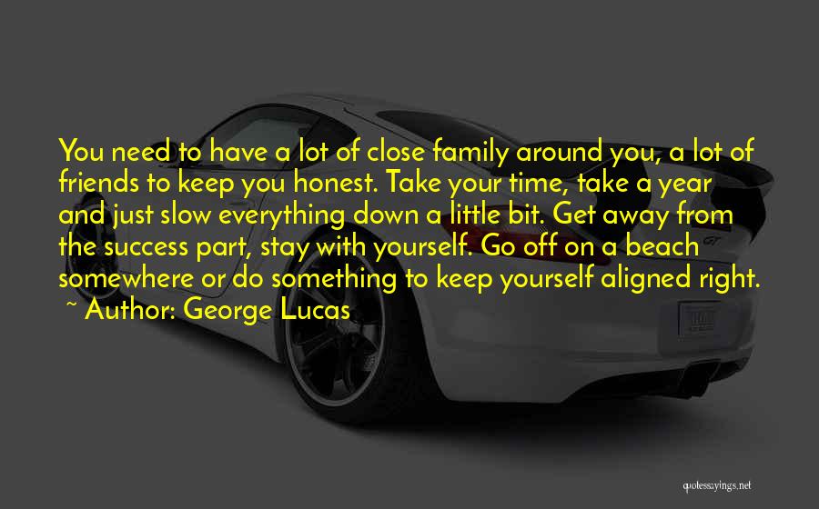 Close To Success Quotes By George Lucas
