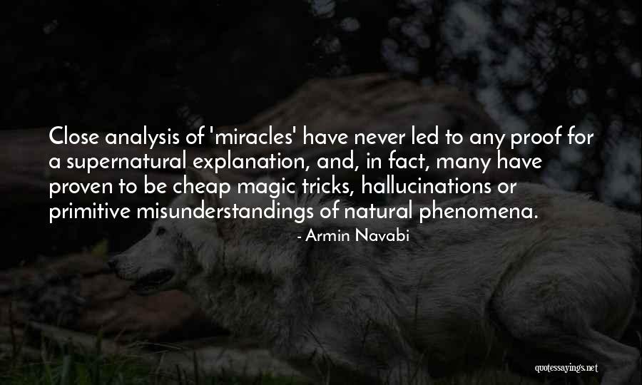 Close Up Magic Quotes By Armin Navabi