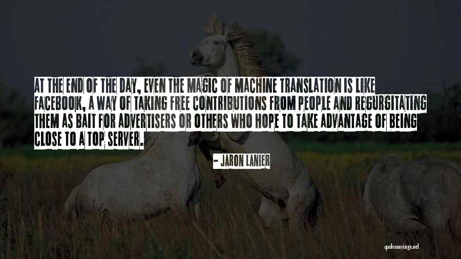 Close Up Magic Quotes By Jaron Lanier