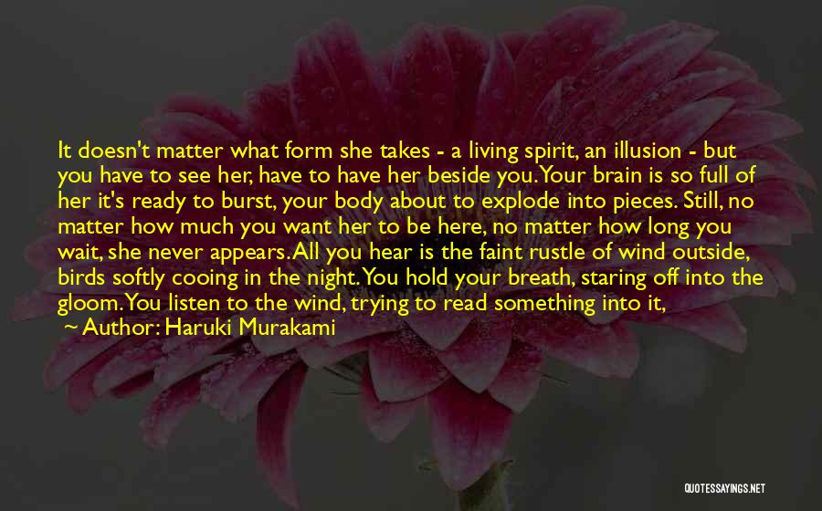 Close Your Eyes And See Quotes By Haruki Murakami