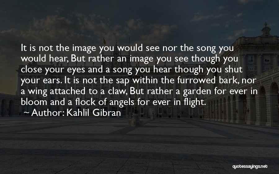 Close Your Eyes And See Quotes By Kahlil Gibran