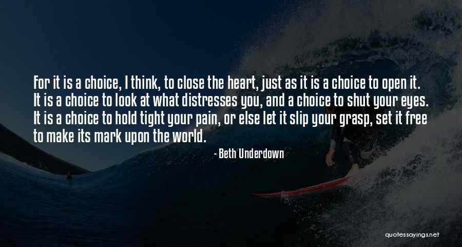 Close Your Eyes And Think Quotes By Beth Underdown