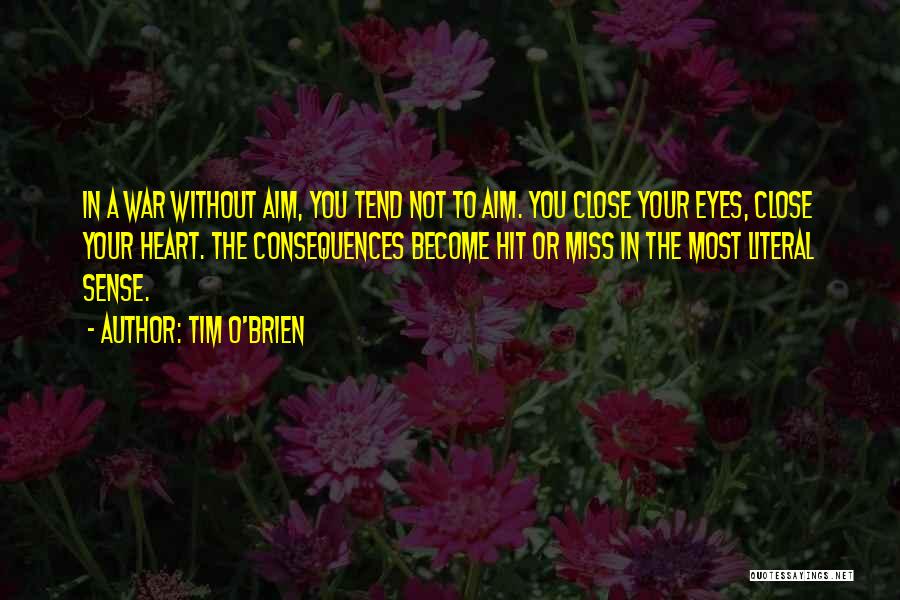 Close Your Eyes Quotes By Tim O'Brien