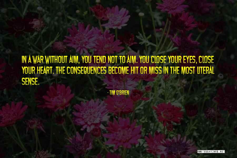 Close Your Eyes Quotes By Tim O'Brien