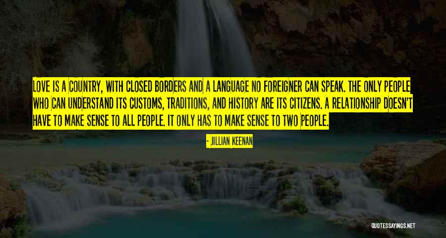 Closed Borders Quotes By Jillian Keenan