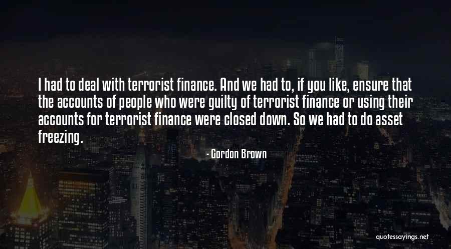 Closed Deal Quotes By Gordon Brown Closed Deal Quotes By Gordon Brown