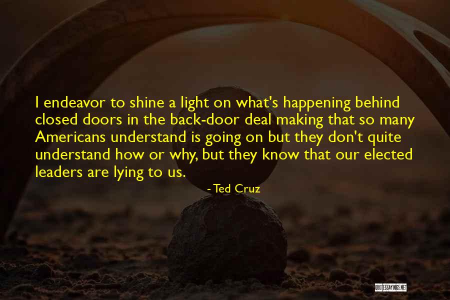 Closed Deal Quotes By Ted Cruz Closed Deal Quotes By Ted Cruz