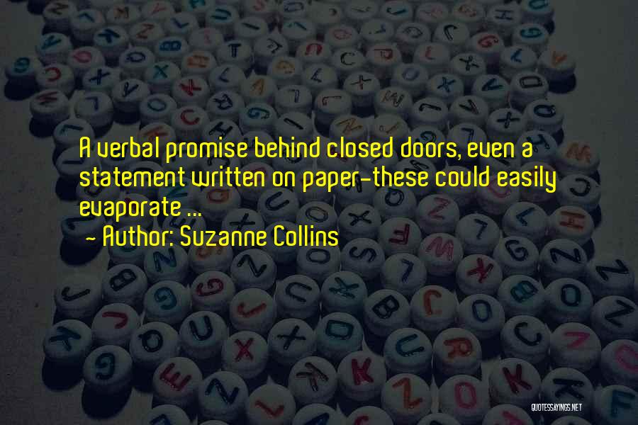 Closed Doors Quotes By Suzanne Collins