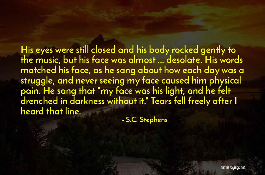 Closed Eyes Quotes By S.C. Stephens Closed Eyes Quotes By S.C. Stephens