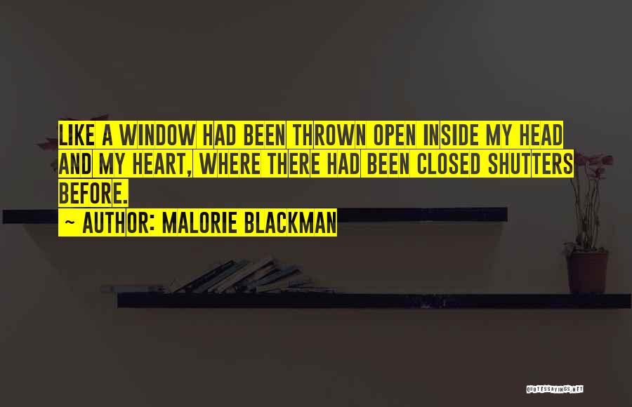 Closed Heart Quotes By Malorie Blackman