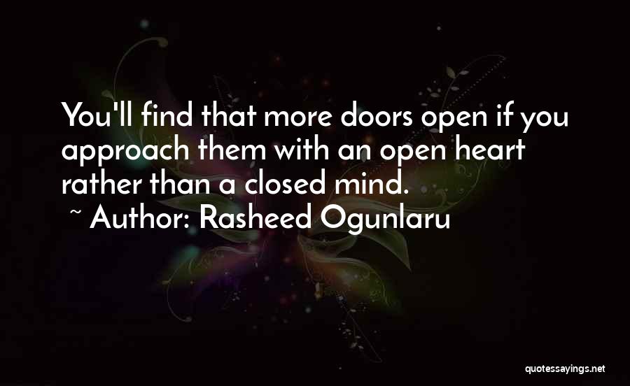 Closed Heart Quotes By Rasheed Ogunlaru