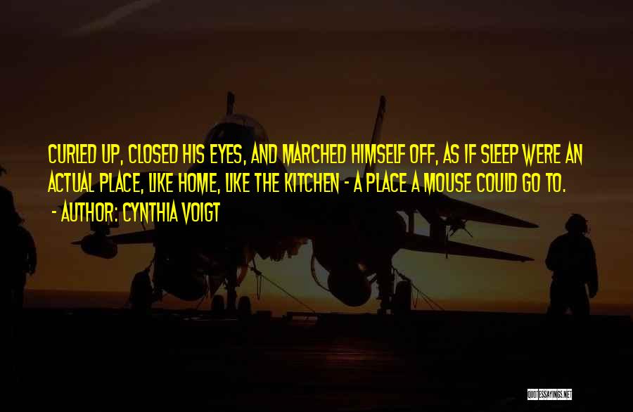 Closed Off Quotes By Cynthia Voigt