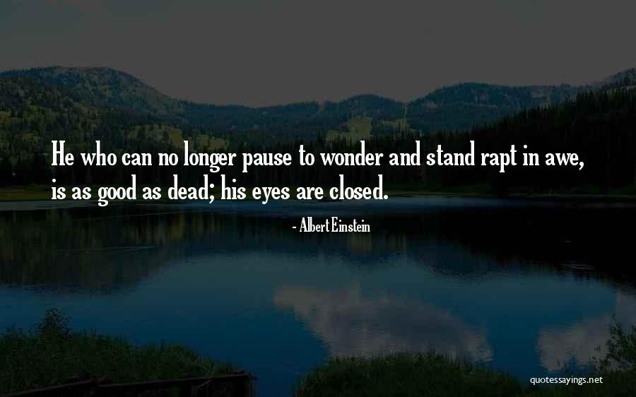 Closed Quotes By Albert Einstein