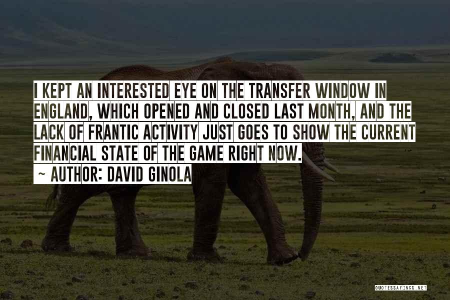 Closed Quotes By David Ginola