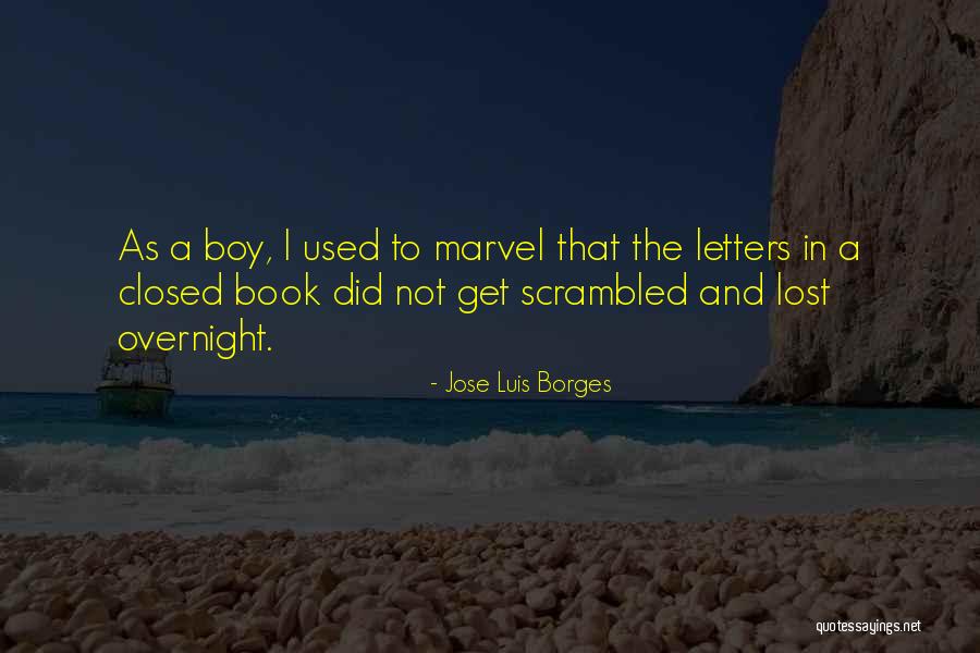 Closed Quotes By Jose Luis Borges