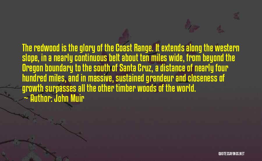 Closeness Distance Quotes By John Muir