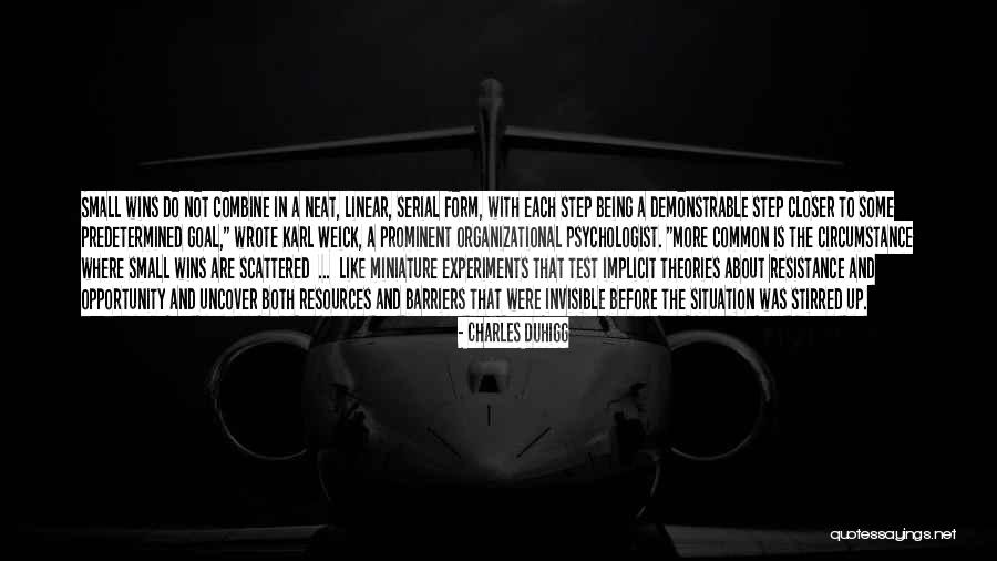 Closer To Goal Quotes By Charles Duhigg Closer To Goal Quotes By Charles Duhigg