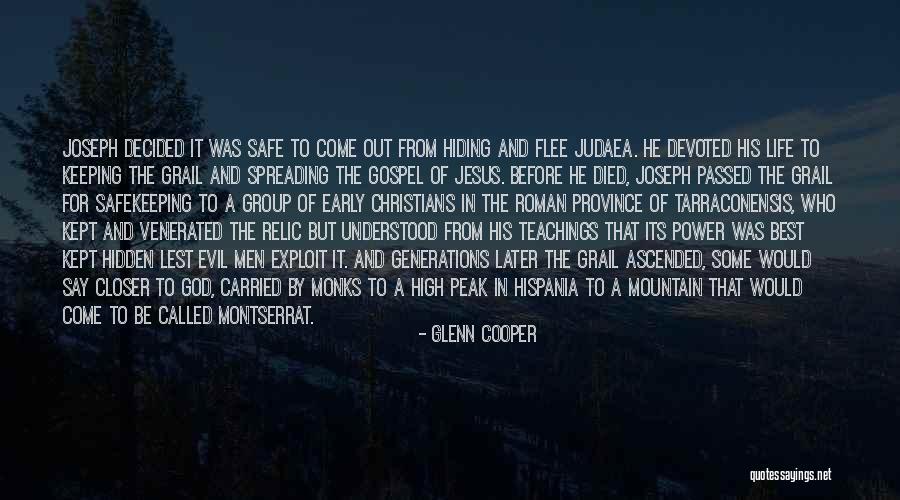 Closer To God Quotes By Glenn Cooper