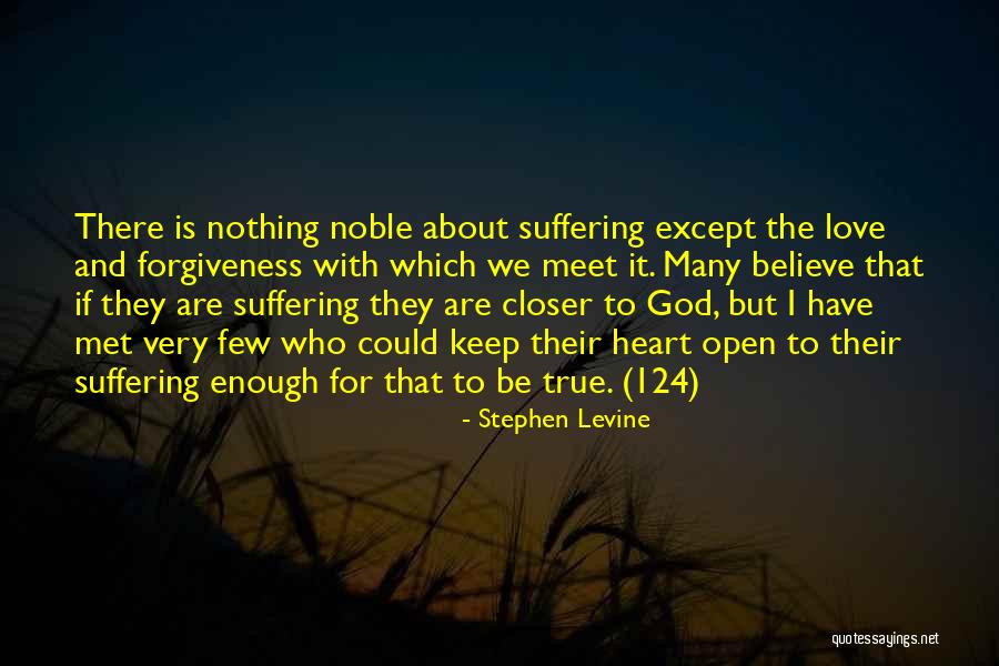 Closer To God Quotes By Stephen Levine