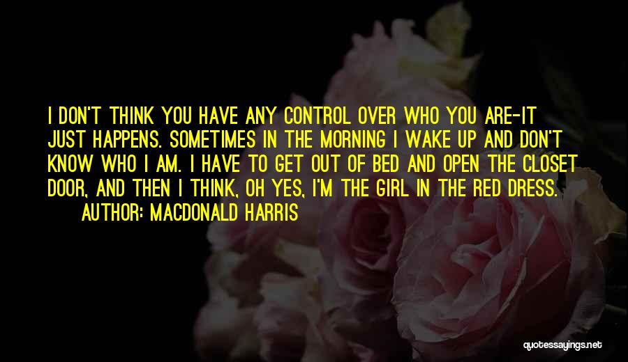 Closet Quotes By MacDonald Harris