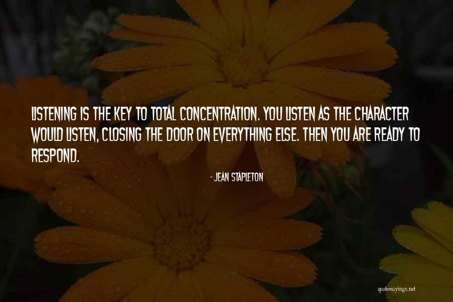 Closing Door Quotes By Jean Stapleton Closing Door Quotes By Jean Stapleton