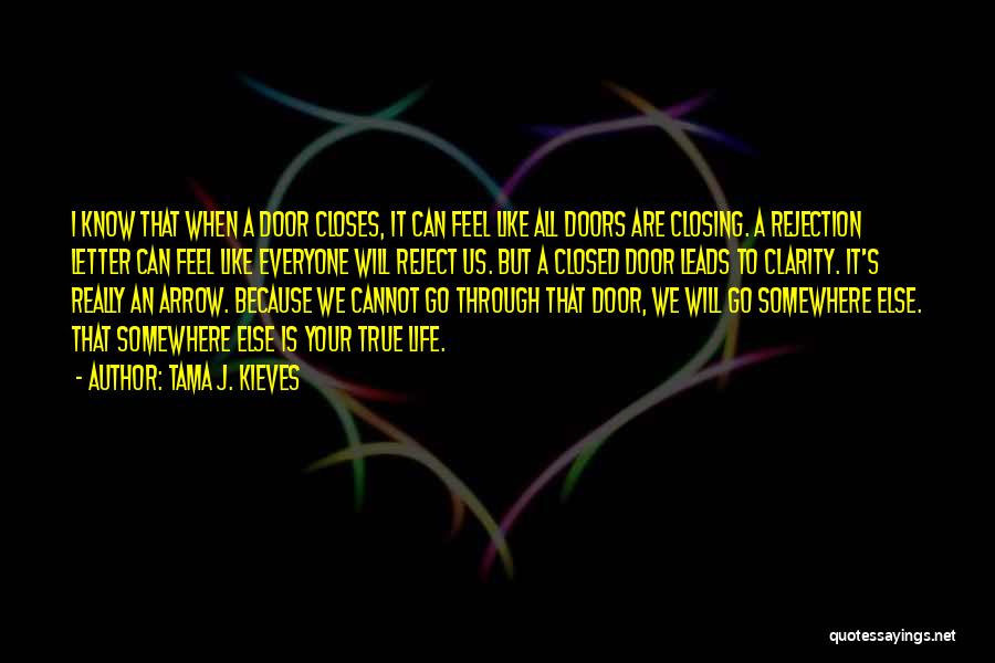 Closing Doors Quotes By Tama J. Kieves