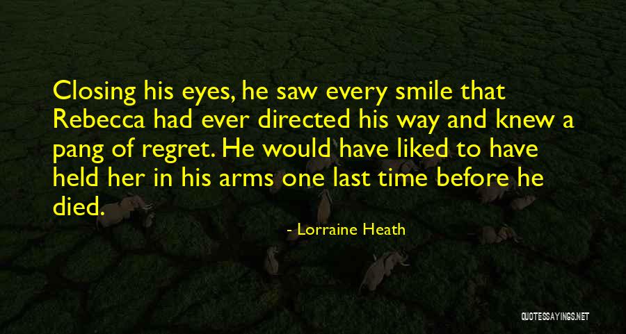 Closing Eyes Quotes By Lorraine Heath