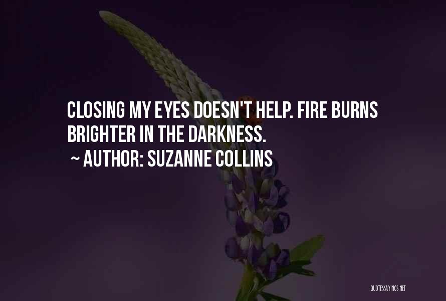 Closing Eyes Quotes By Suzanne Collins